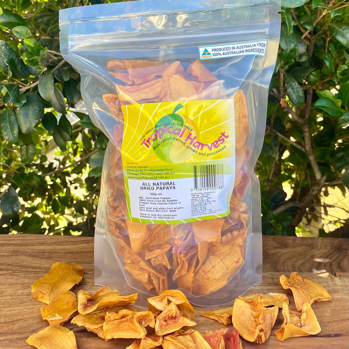 Australian Dried Papaya