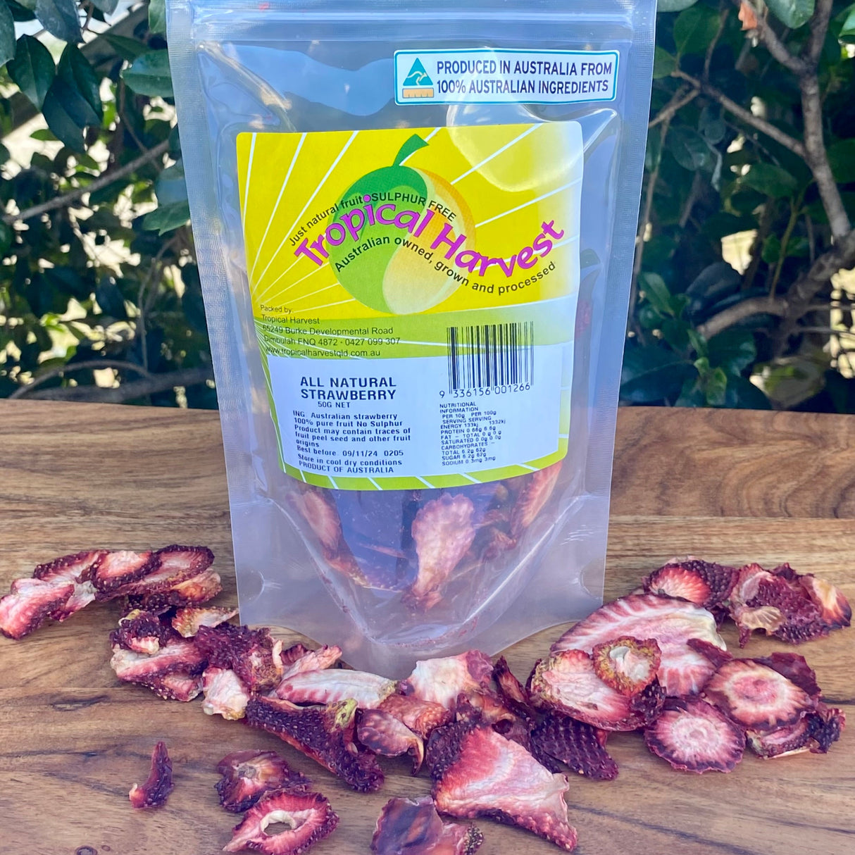Australian Dried Strawberries
