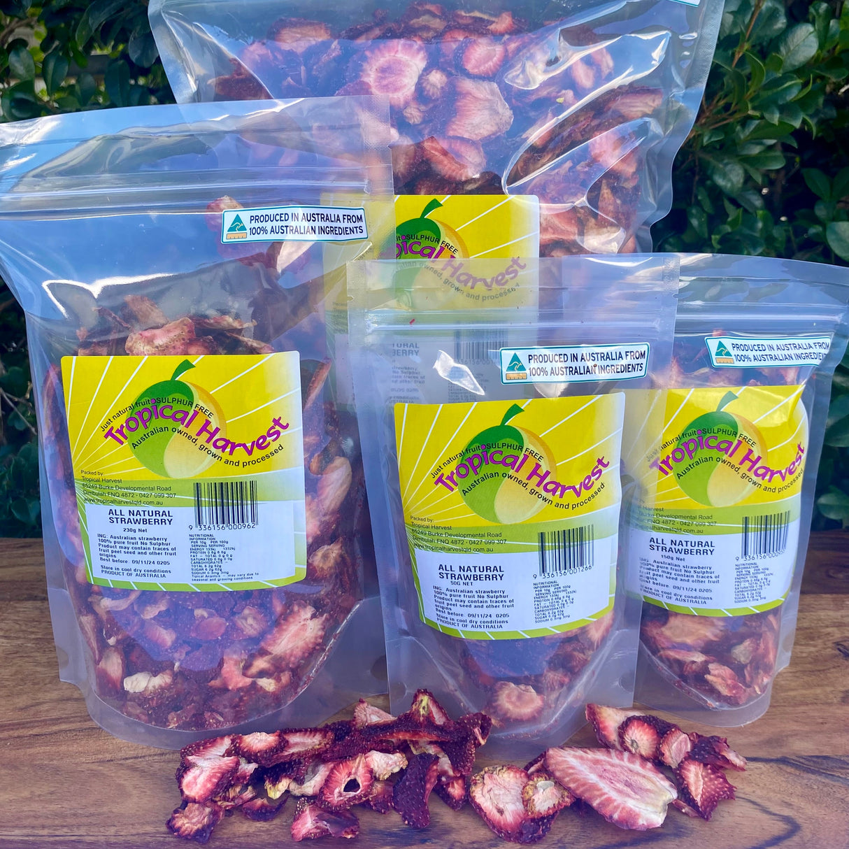 Australian Dried Strawberries