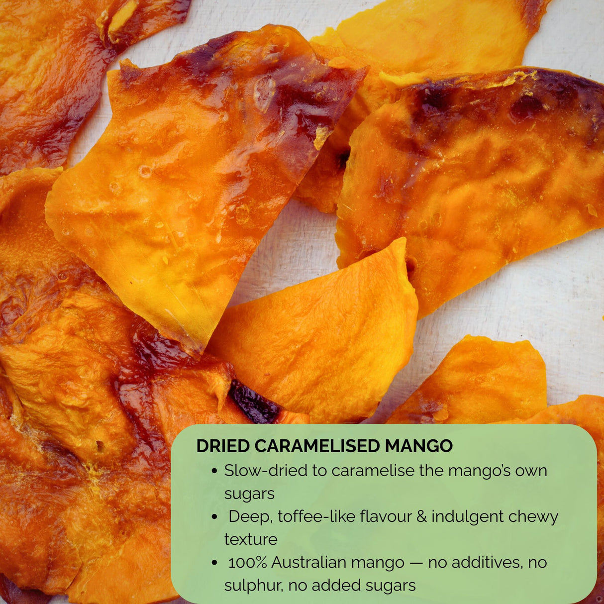 Australian Dried Caramelised Mango