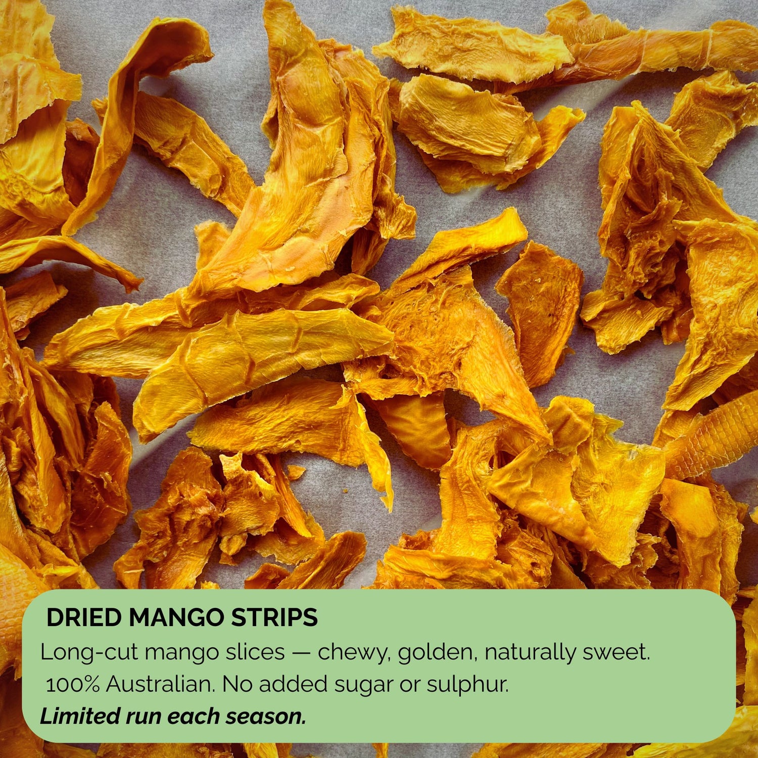Australian Dried Kensington Pride Mango Strips