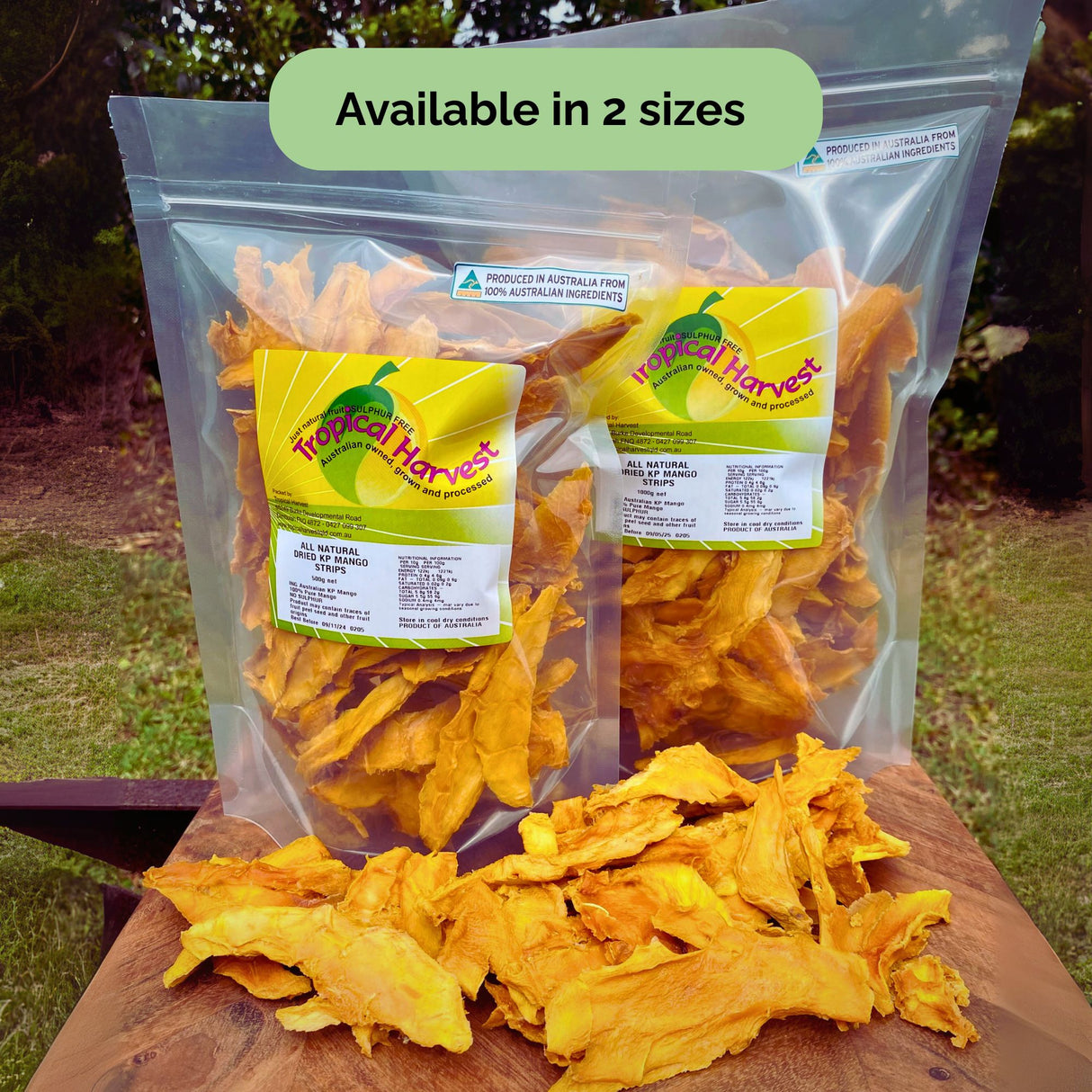 Australian Dried Kensington Pride Mango Strips