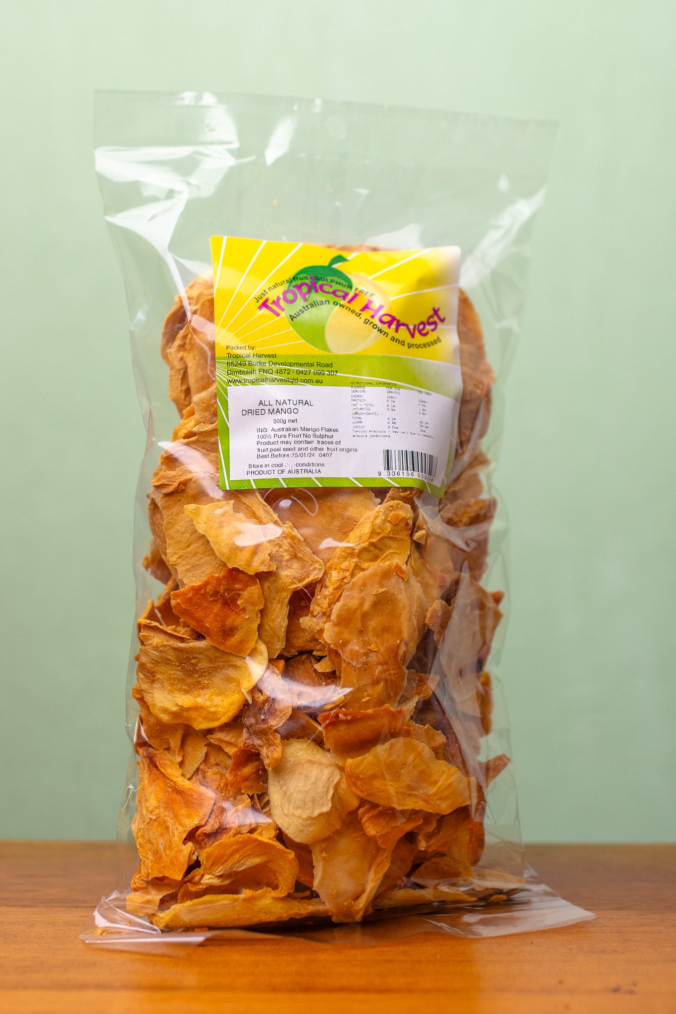Dried Australian Mango Minis Tropical Harvest QLD