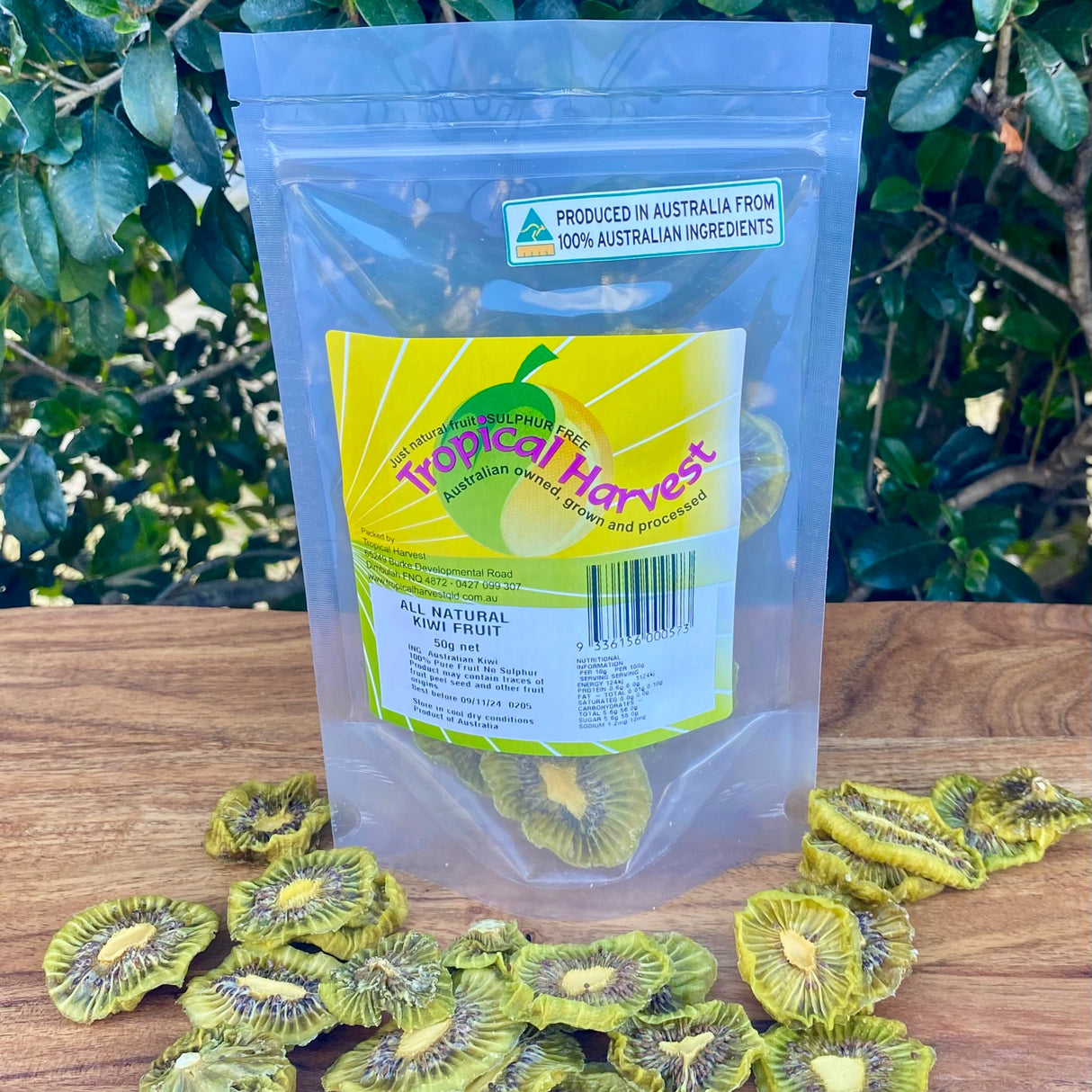 Australian Dried Kiwi Fruit