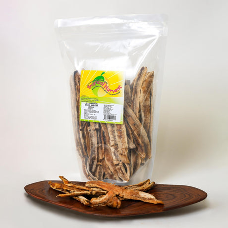 Bulk Australian dried banana long 4kg pack containing four 1kg resealable bags