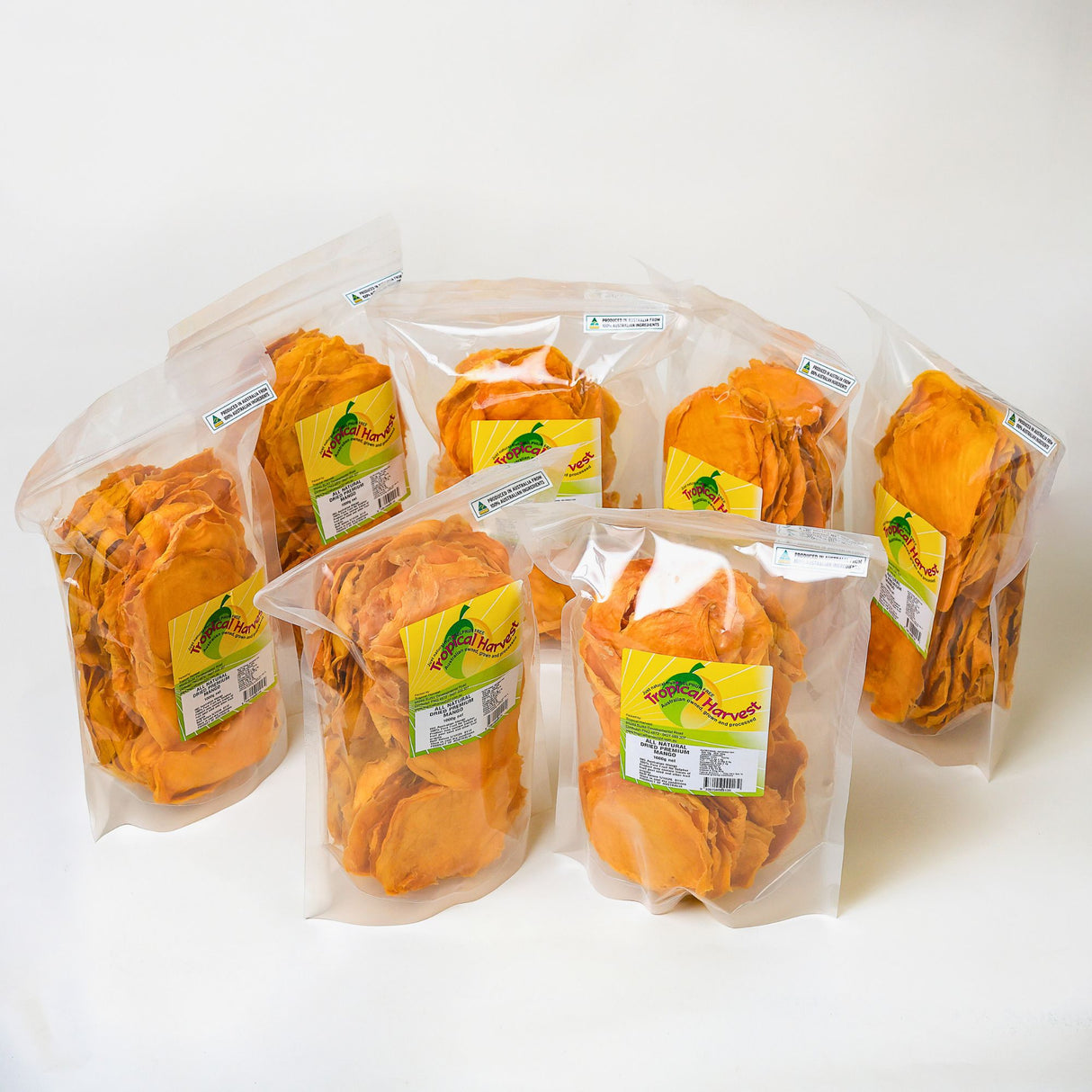 Australian dried mango bulk pack 7 x 1kg premium mango bags.