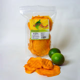 500g family pack of Australian dried mango lime with mango slices and fresh limes
