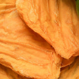Close-up texture of Australian dried mango lime slice