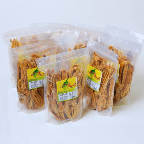 10kg bulk dried banana with lime, 10 x 1kg packs of Australian banana with citrus finish and free shipping included