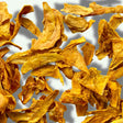 Close-up of Australian Kensington Pride dried mango strips showing natural chewy texture