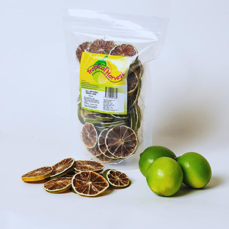 150g pack of dried lime slices for regular use in drinks and cocktails