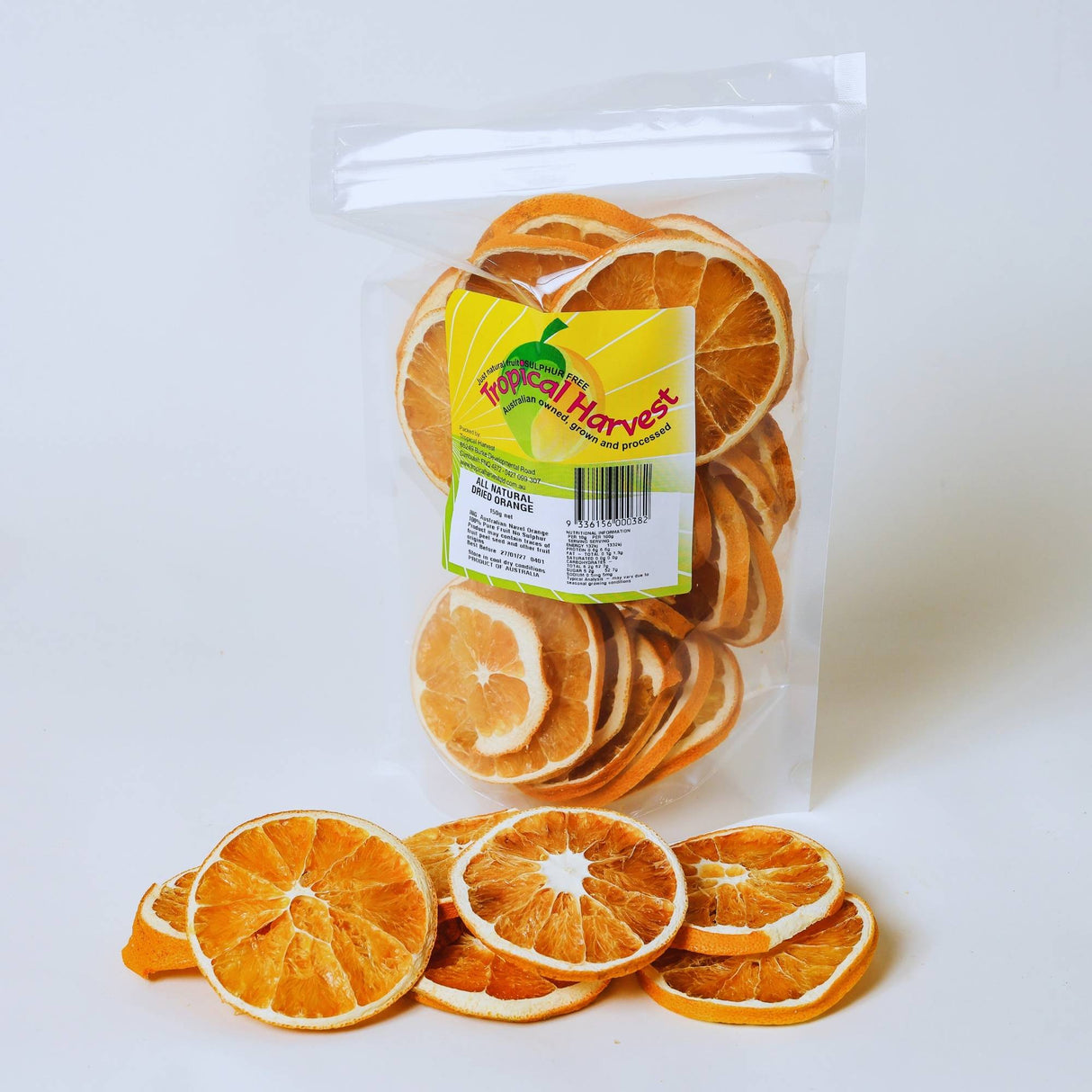 150g pack of dried orange slices for regular use in drinks baking and garnish