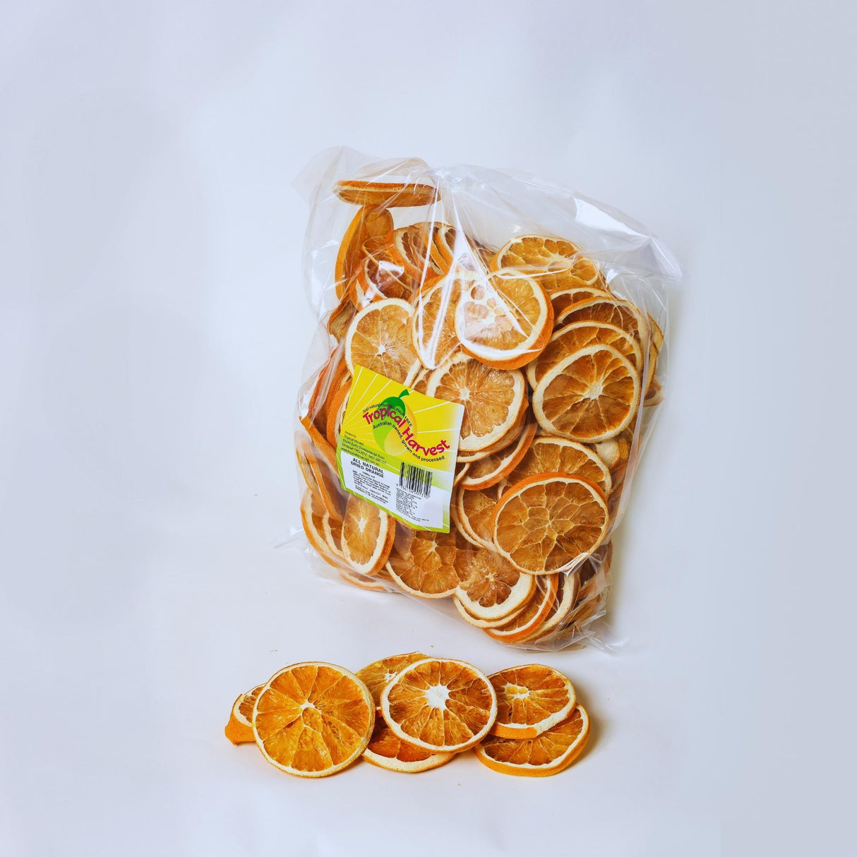 1kg bulk pack of dried orange slices for events catering and large batches