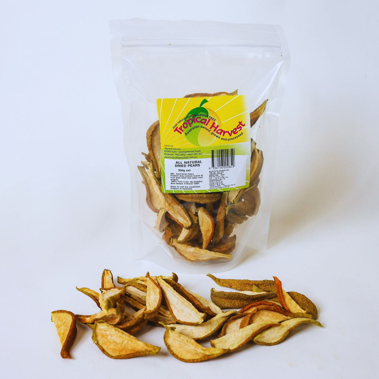 350g pack of dried pears for regular snacking and recipes