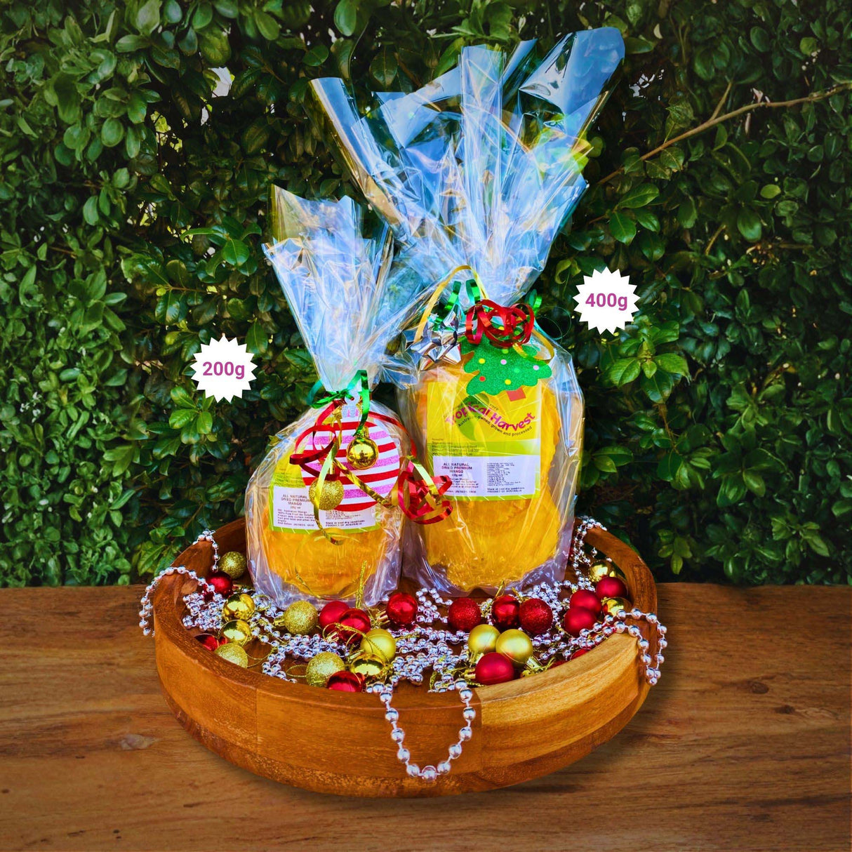 Christmas Dried Fruit Gift Packs – Mango, Pineapple, Fruit Mix (200g & 400g)