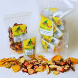 Kids dried fruit mix available in 50g 300g and 10 pack snack portions for lunchboxes
